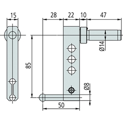 Mitutoyo Probe Extension Holder