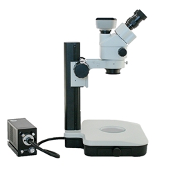 Brightfield Darkfield Digital LED Zoom Stereo Microscope 10x-67x