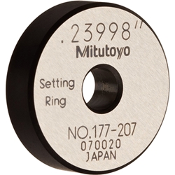 Mitutoyo Steel Setting Ring 0.24"