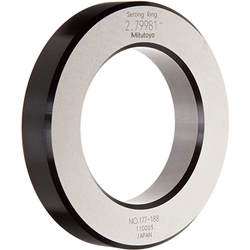 Mitutoyo Steel Setting Ring 2.8"