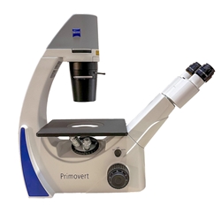 Zeiss Primovert Simple Phase Inverted Microscope 12-070-466, 410999-0000-001