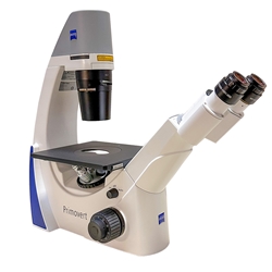 Zeiss Full Phase Primovert Inverted Microscope, 12-070-468, 12-070-469, 410999-0000-003, 410999-0000-004