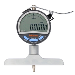 Mitutoyo ABSOLUTE Digital Dial Depth Gage 0-200mm, 0.001mm, 102mm base