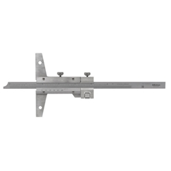 Mitutoyo Vernier Depth Gage 0-6" with Fine Adjustment