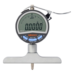 Mitutoyo ABSOLUTE Digital Dial Depth Gage 0-8"/ 0-200mm, 0.01mm, 4" Base