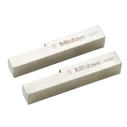 Mitutoyo Half Round Jaws for Gage Blocks, 8mm
