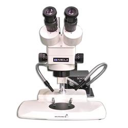 Meiji EMZ13-PK Stereo Zoom Pole Stand Dual Gooseneck Microscope