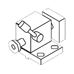 Metkon Right Vise Clamping Assembly for METACUT 302