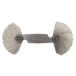 Mitutoyo Radius Gage 1/32" - 1/4" 186-101