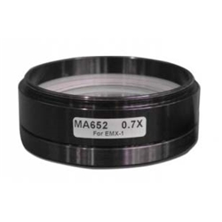 Meiji MA652 Stereo Microscope Auxiliary Lens 0.7x