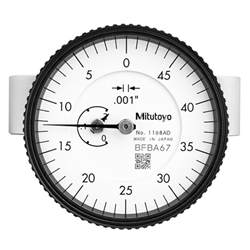 Mitutoyo Dial Indicator Depth Gage 0-8", 4 Inch Base, 0.2 Inch Stroke