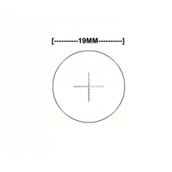 Reticle, Cross-Line with Graduations MA539