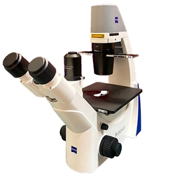 ZEISS Primovert iLED Epi-Fluorescence Trinocular Inverted Microscope