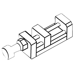 Metkon Fastener Vise for Cut-off Machines