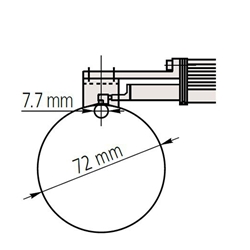 Mitutoyo Surftest V-Type Adapter