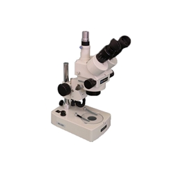Stereo Zoom Pseudo-Darkfield Protein Crystallography Microscope