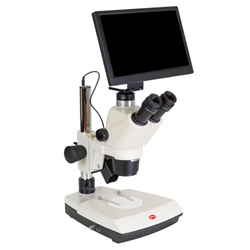 Stereo Zoom Pseudo-Darkfield Protein Crystallography Microscope