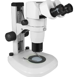 Common Main Objective Stereo Zoom Microscope 8x-80x on Lighted Stand