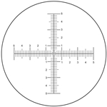 Motic microscope reticles.