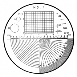 Mitutoyo Reticles