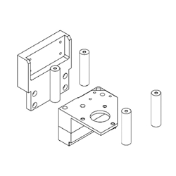 Prior Scientific Laser Focus Microscope Mounting Flanges