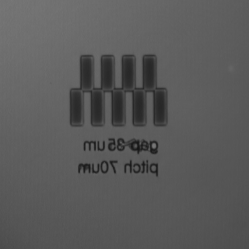 Laser Scanning Confocal Microscope Image Fiducial 20x Laser Scanning Confocal Microscope Image Fiducial 20x