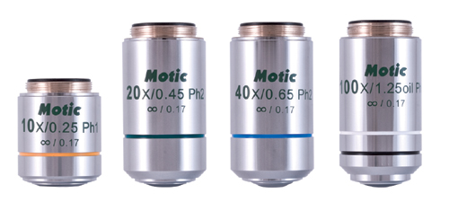 phase microscope objectives
