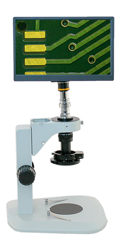Visual Inspection Microscope with Monitor Visual Inspection Microscope