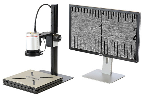 Digital Microscope On-Screen Magnification