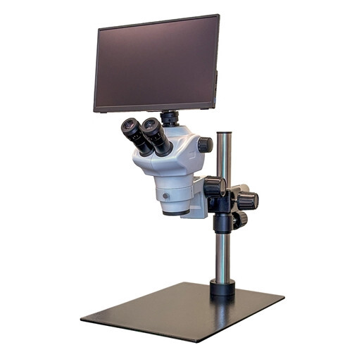 Richter Optica S850 Digital Stereo Zoom Boom LED Microscope 8x-50x