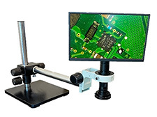 Boom zoom digital microscope